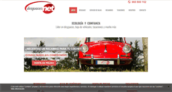Desktop Screenshot of desguaces.net